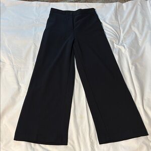 Worthington Black High-waisted Wide-Leg Trousers
